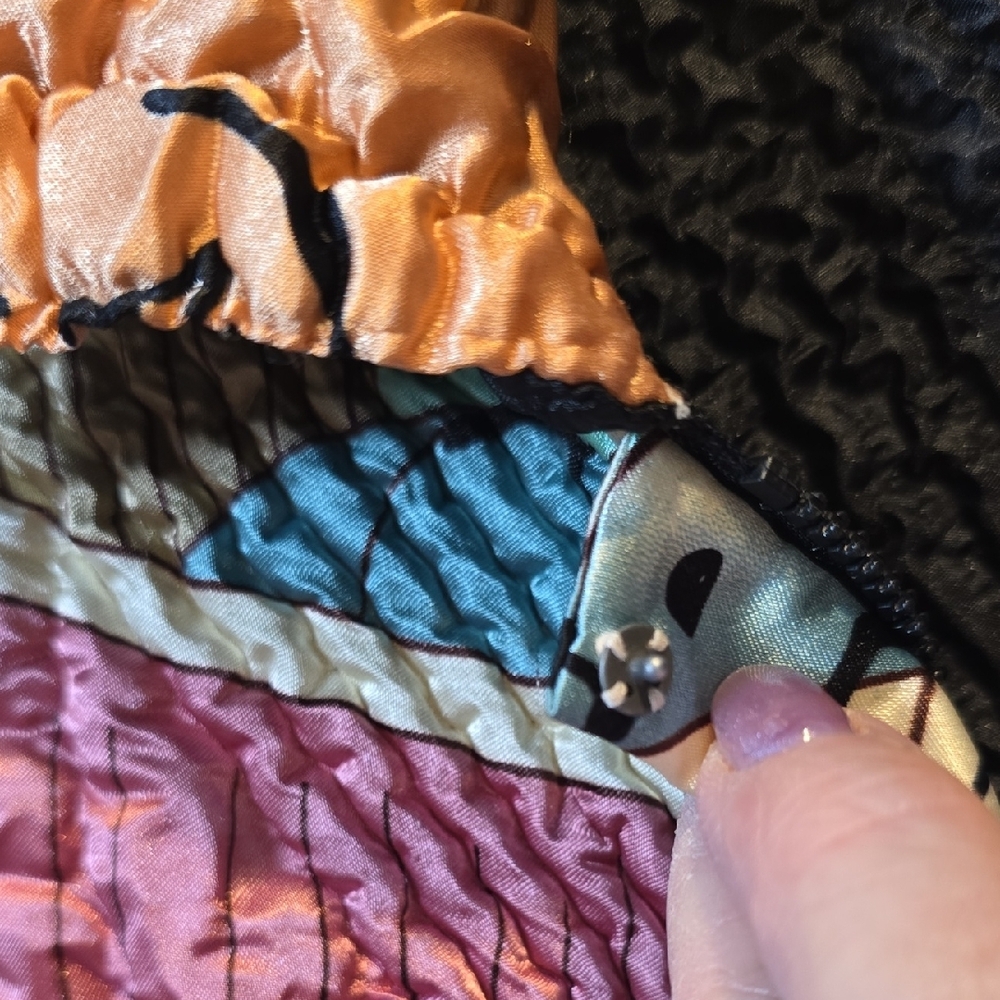 Ubu Reversible Multicolor Abstract Pattern & Blac… - image 5